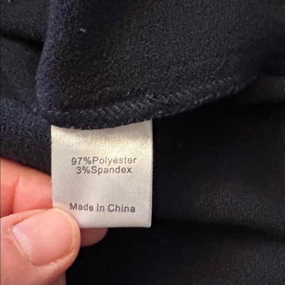 Tuckernuck Navy Seamed Shift Dress White Trim Size Large EUC - Picture 5 of 8